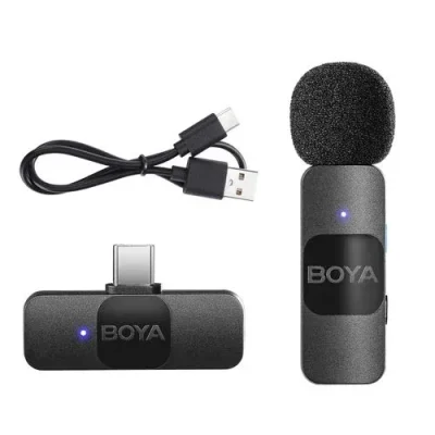 BOYA BY-V10 Ultracompact Wireless Microphone