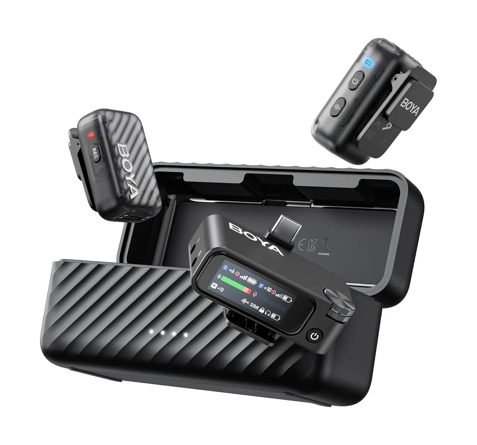 Boya BOYAMIC 2-02 Professional-grade microphone exclusive lavalier mic