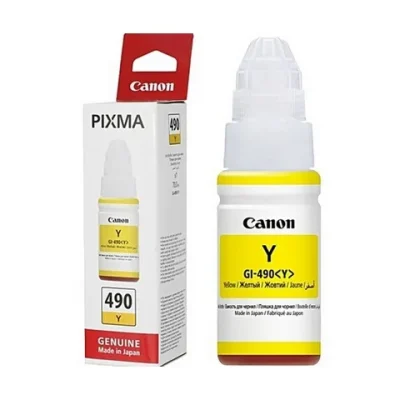 Canon GI-490 Yellow Ink Bottle