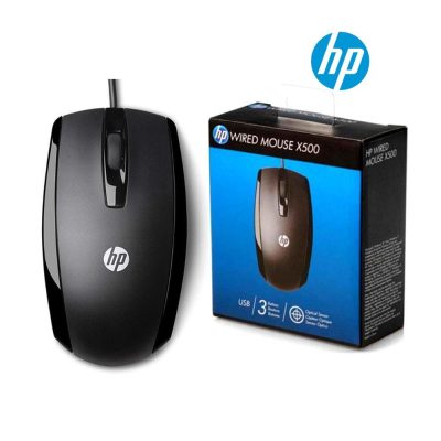 HP Wired Mouse X500
