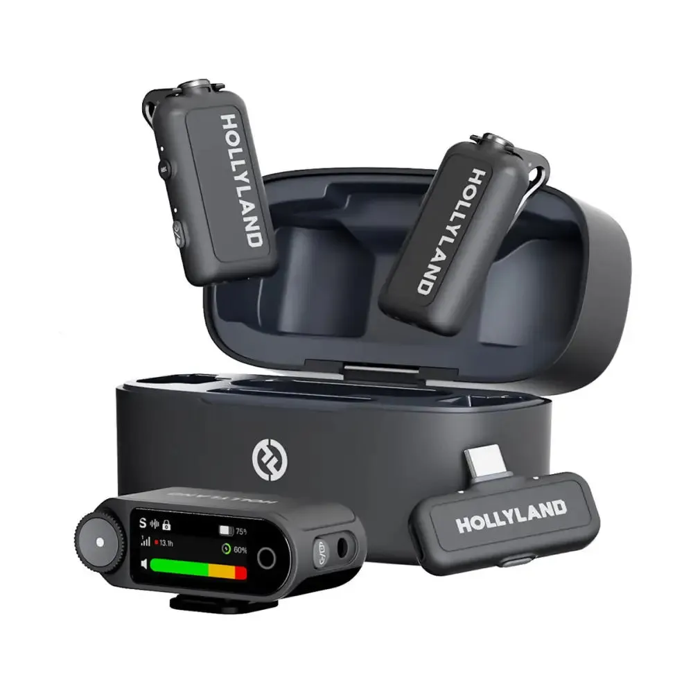 Hollyland LARK MAX 2 Ultimate Combo 2-Person Wireless Microphone