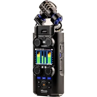 Zoom H5studio 4-Track Handy Recorder with 32-Bit Float Recording