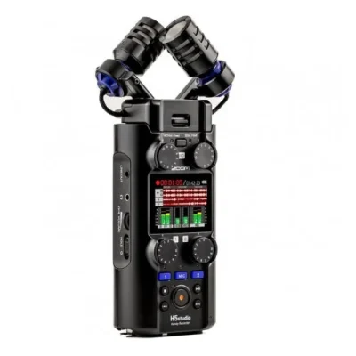 Zoom H5studio 4-Track Handy Recorder with 32-Bit Float Recording