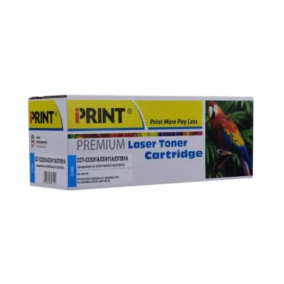 IPRINT CC531A/CE411X/CF381X Compatible Cyan Toner Cartridge